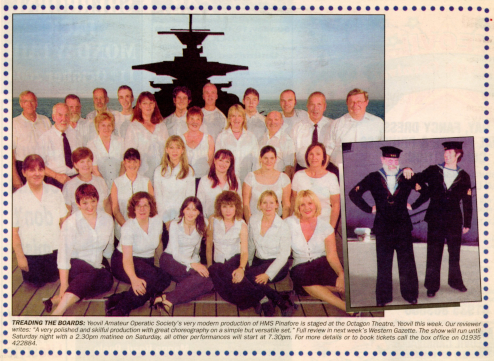 Treading the Boards on HMS Pinafore